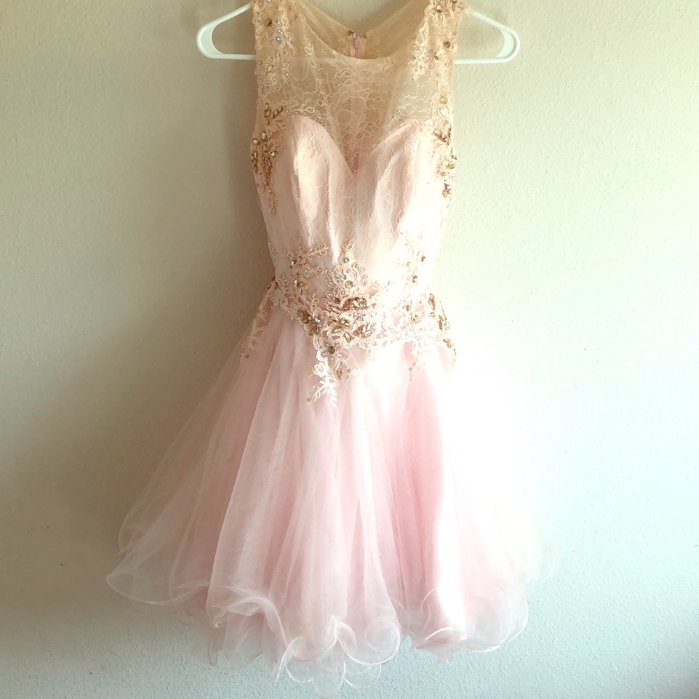 Pink Homecoming Dress